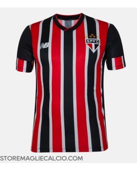 Sao Paulo Maglia Gara Trasferta Repliche 2024-25 Maniche Corte